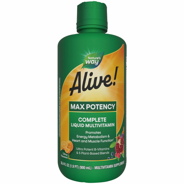 Other Vitamins Nature's Way Alive!® Max Potency Liquid Multivitamin hero