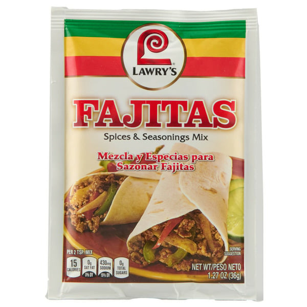 Marinades & Meat Preparation Lawry's® Fajitas Spices & Seasonings hero