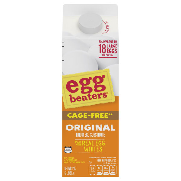 Eggs Egg Beaters Liquid Egg Substitute, Original hero