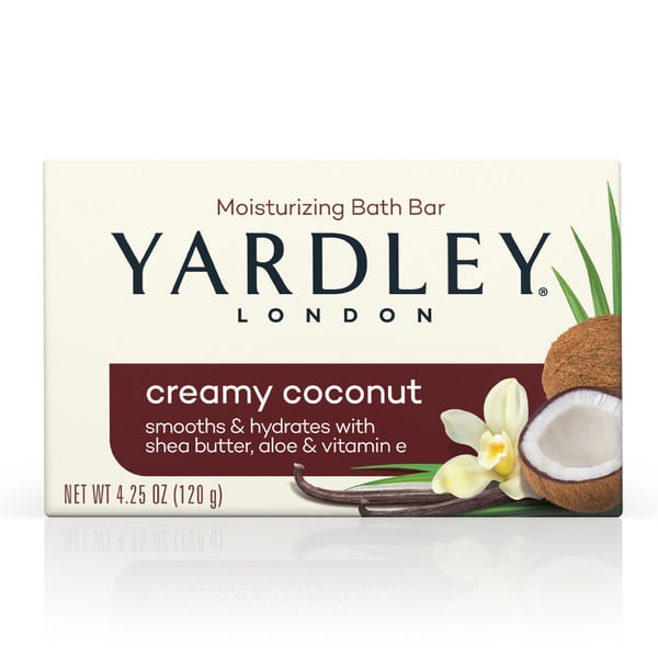 Body Lotions & Soap Yardley London Creamy Coconut Moisturizing Bath Bar hero