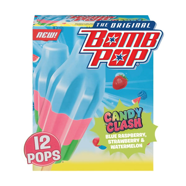 Ice Cream & Ice Bomb Pop Candy Clash Ice Pops hero