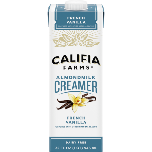 Soy & Lactose-Free Califia Farms Vanilla Almondmilk Creamer hero