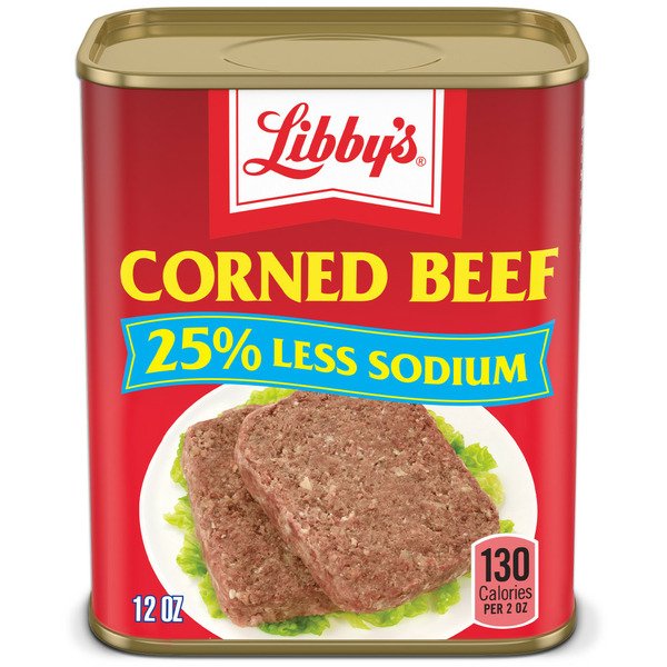 Libby's Corned Beef, Canned Meat, With 25% Less Sodium hero