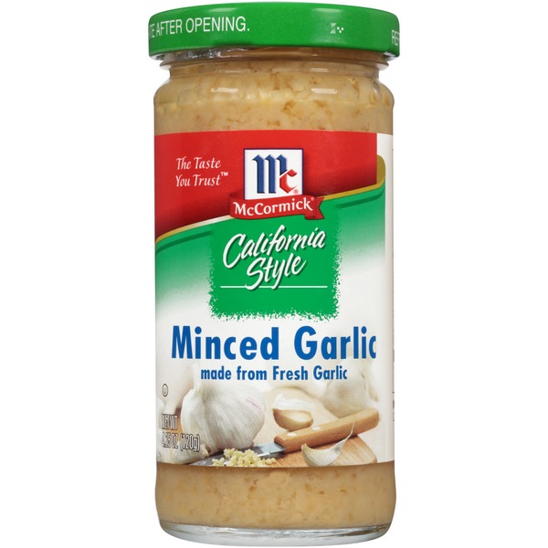 Spices & Seasonings McCormick® Minced Garlic hero