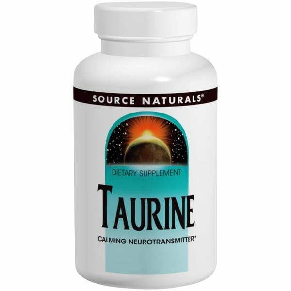 Source Naturals 500 mg Taurine Calming Neurotransmitter hero