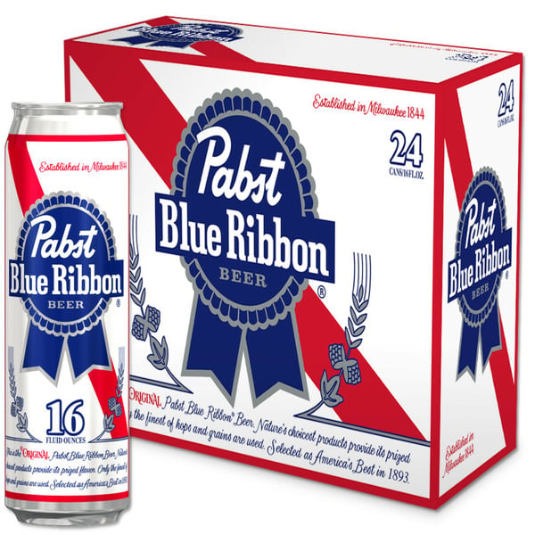 Lagers Pabst Blue Ribbon Pounder Pack, Cans hero