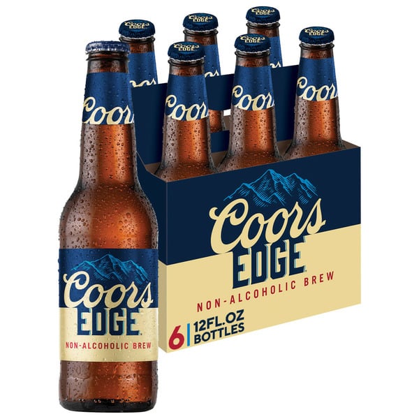 Non-Alcoholic Beer & Wine Coors Edge Non-Alcoholic Beer hero