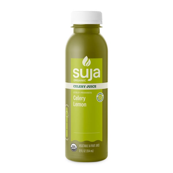 Suja Organic Celery Cold Pressed Juice Drink hero