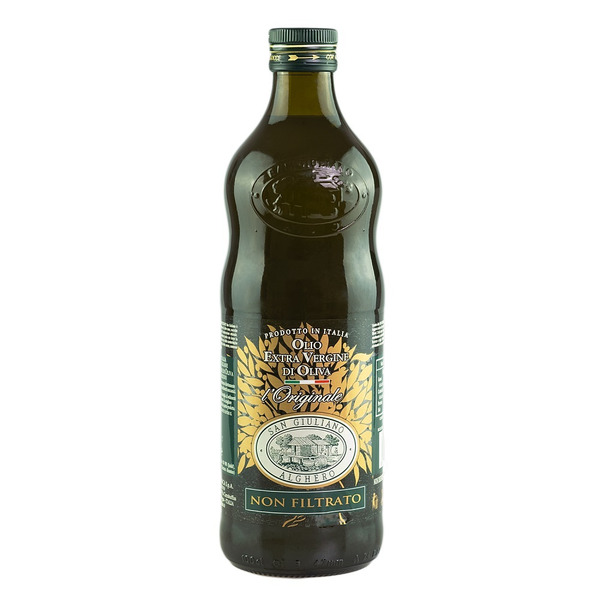 Oils & Vinegars Giuliano Unfiltered Extra Virgin Olive Oil, Non-GMO, 100% Italian hero