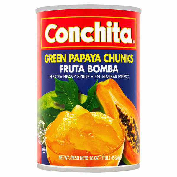 Canned/Jarred Fruits Conchita Extra Heavy Syrup Green Papaya Chunks hero