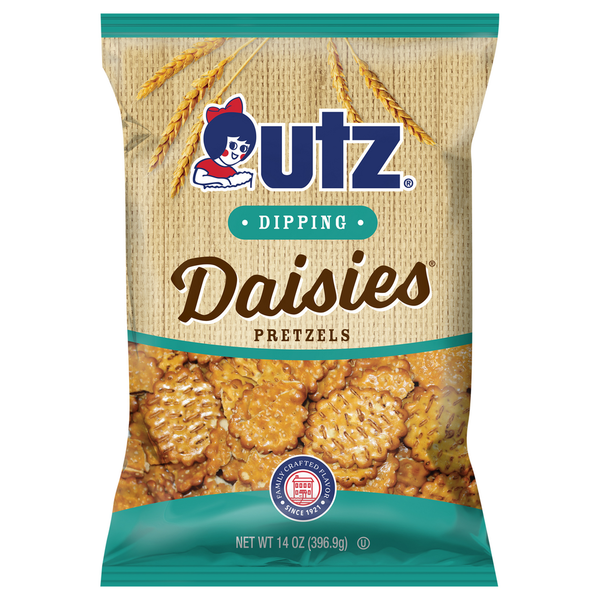 Chips & Pretzels Utz Sourdough Daisies hero