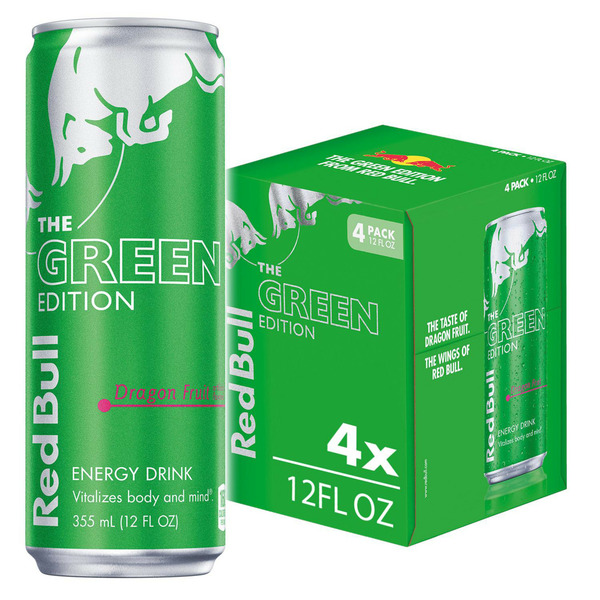 Energy & Sports Drinks Red Bull Energy Drink, Dragon Fruit hero