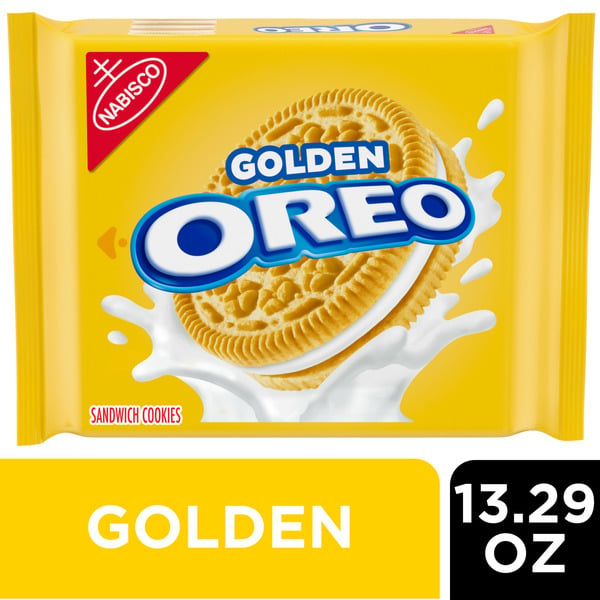 Packaged Cookies Oreo Golden Sandwich Cookies hero