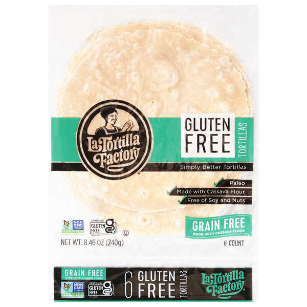 Doughs, Gelatins & Bake Mixes La Tortilla Factory Tortillas, Gluten Free hero