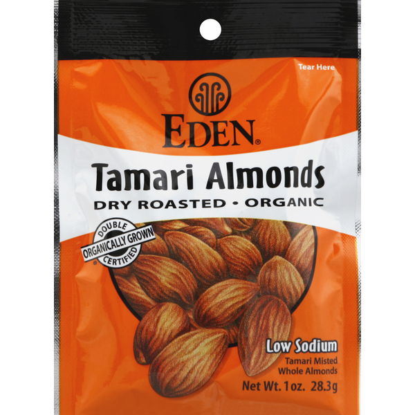 Nuts, Seeds & Dried Fruit Eden Foods Almonds, Tamari, Organic hero