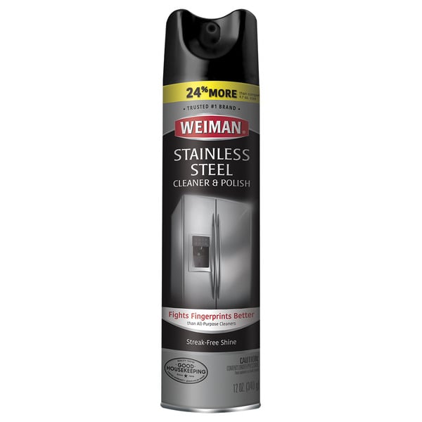 Cleaning Products Weiman Stainless Steel Cleaner and Polish Aerosol hero