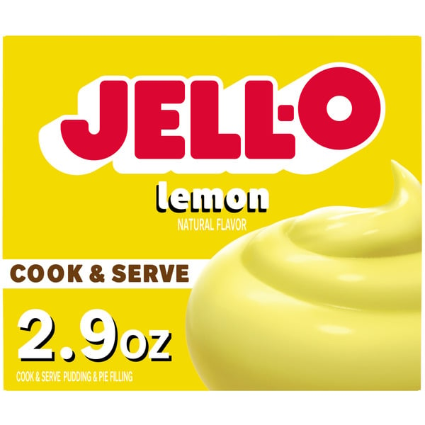 Doughs, Gelatins & Bake Mixes Jell-O Lemon Pudding & Pie Filling Mix hero