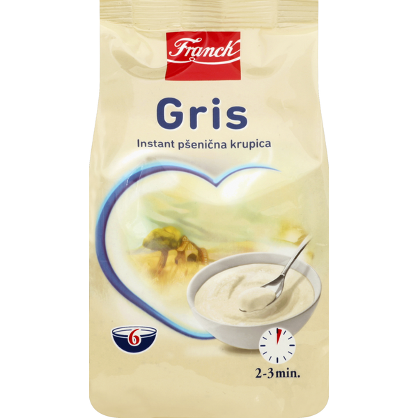 Cereal Franck Grits, Instant hero