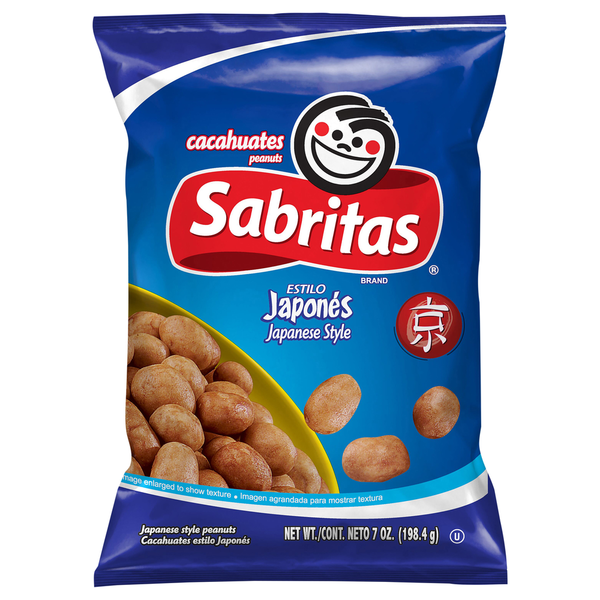 Nuts, Seeds & Dried Fruit Sabritas Peanuts, Japanese Style hero