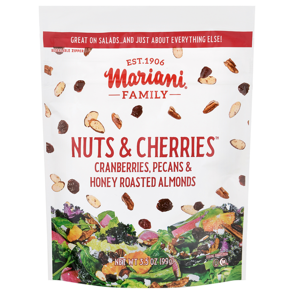 Nuts, Seeds & Dried Fruit Mariani Nuts & Cherries hero