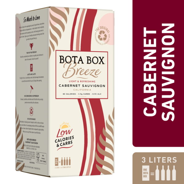 Cabernet Sauvignon Wine Bota Box Breeze Cabernet Sauvignon hero