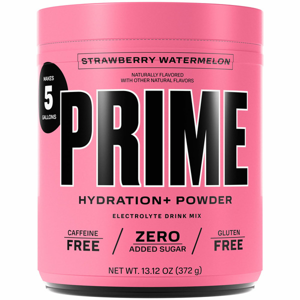 Energy & Endurance PRIME Strawberry Watermelon Powder Tub hero