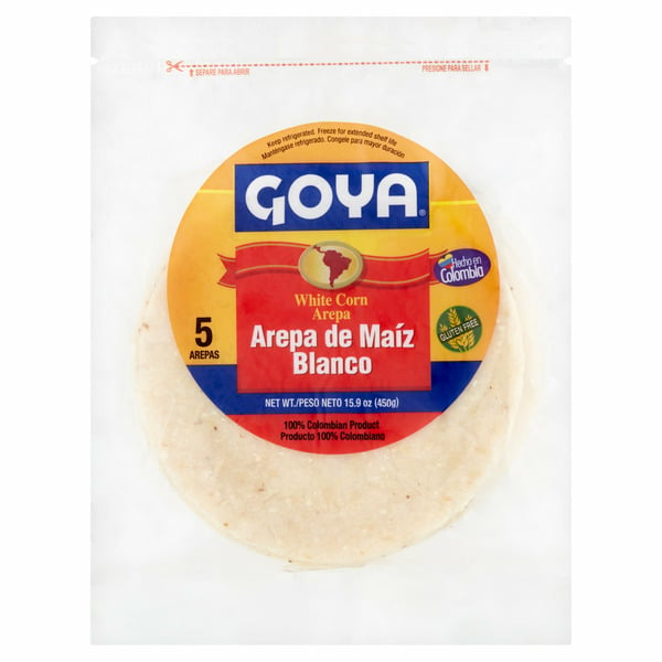 Frozen Appetizers & Sides Goya White Corn Arepa hero