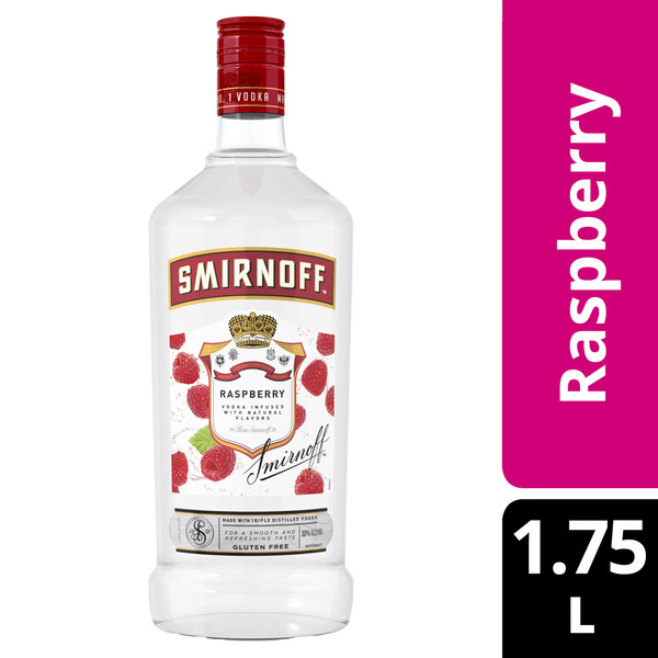 Vodka Smirnoff Raspberry (Vodka Infused with Natural Flavors) hero