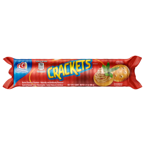 Crackers Gamesa Crackers, Butter Flavored hero