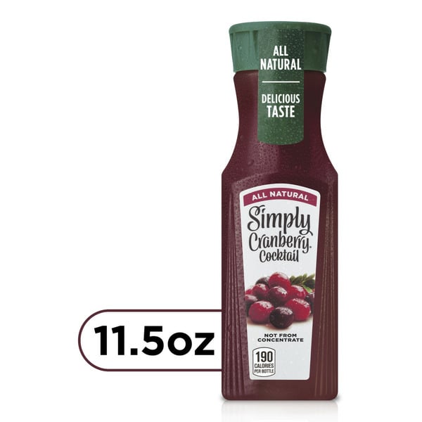 Juice & Nectars Simply Cranberry Cocktail Fruit Juice hero