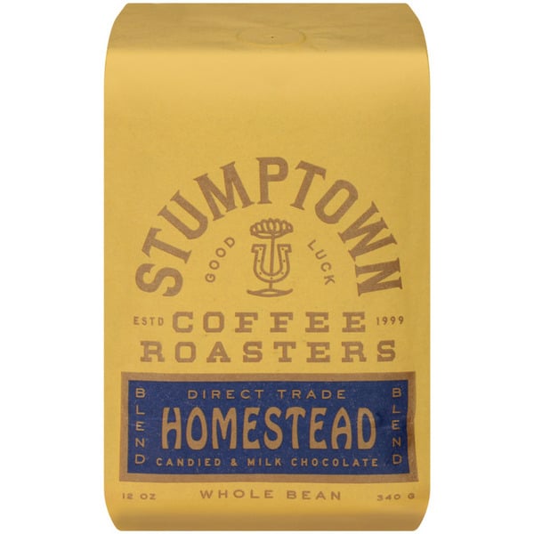 Coffee Stumptown Homestead Candied & Milk Chocolate Blend Whole Bean Coffee hero