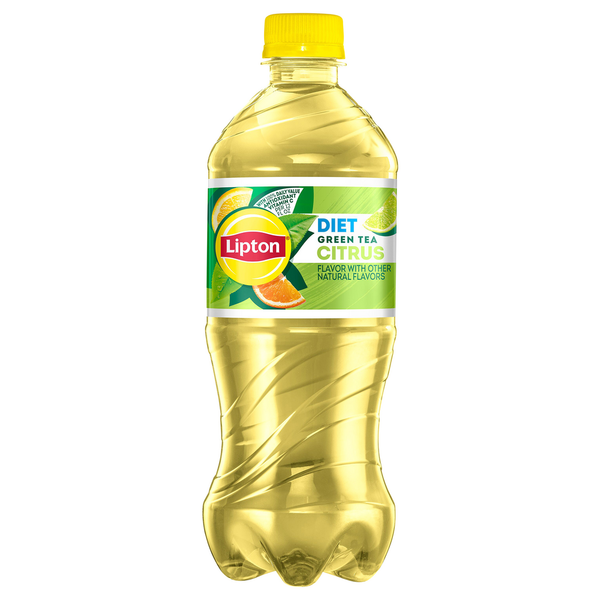 Tea Lipton Green Tea, Diet, Citrus hero