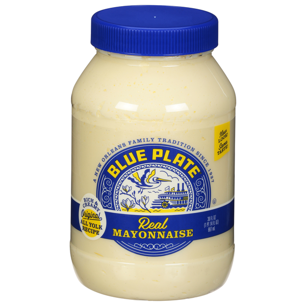 Condiments Blue Plate Real Mayonnaise hero