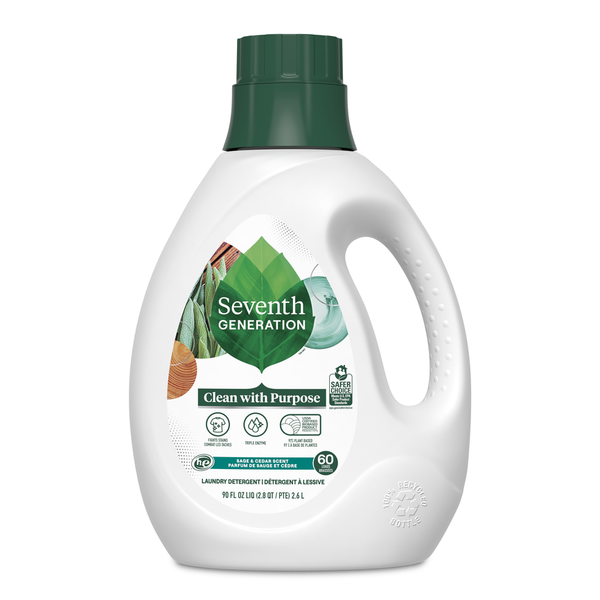 More Household Seventh Generation Liquid Laundry Detergent Sage & Cedar hero