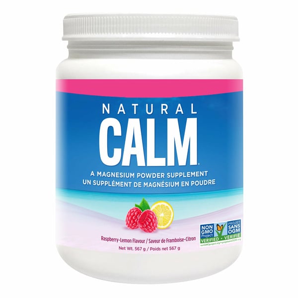 Vitamins & Dietary Supplements Natural Calm Organic Raspberry Lemon Magnesium Citrate Powder hero