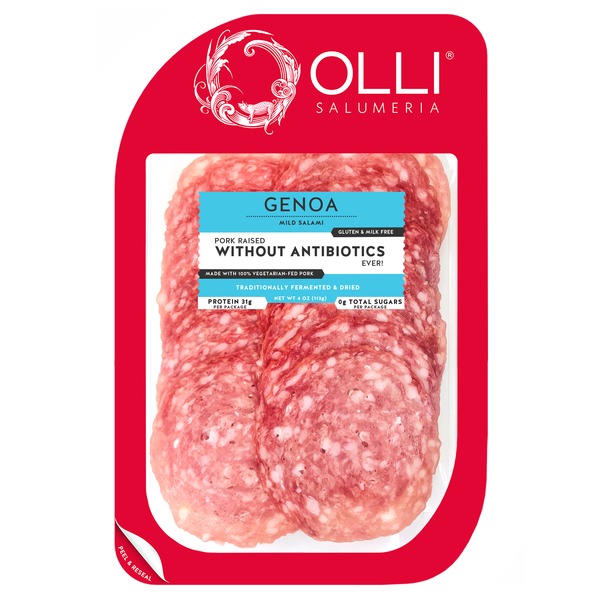 Lunch Meat Olli Salumeria Genoa Pre-Sliced Salami hero