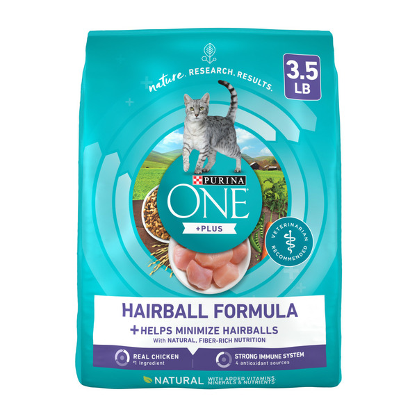 Food Bazaar Purina ONE Natural Cat Food for Hairball Control PLUS Hairball Formula Same Day Delivery Food Bazaar