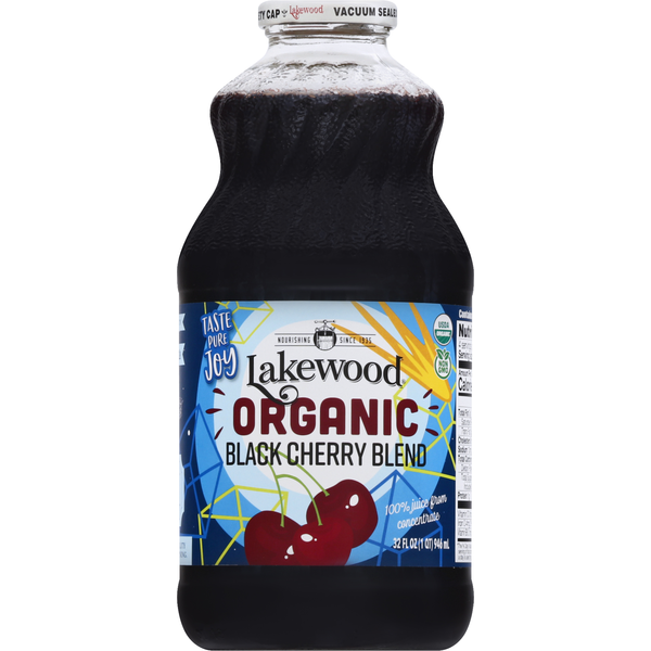 Juice & Nectars Lakewood Juice Blend, Organic, Black Cherry hero