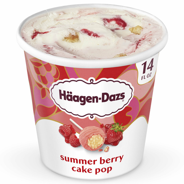 Ice Cream & Ice Haagen-Dazs Summer Berry Cake Pop Ice Cream hero