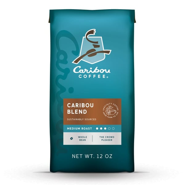 Coffee Caribou Coffee Caribou Blend, Medium Roast Whole Bean Coffee, Bag hero