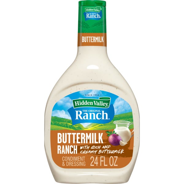 Salad Dressing & Toppings Hidden Valley Buttermilk Ranch Topping and Dressing hero