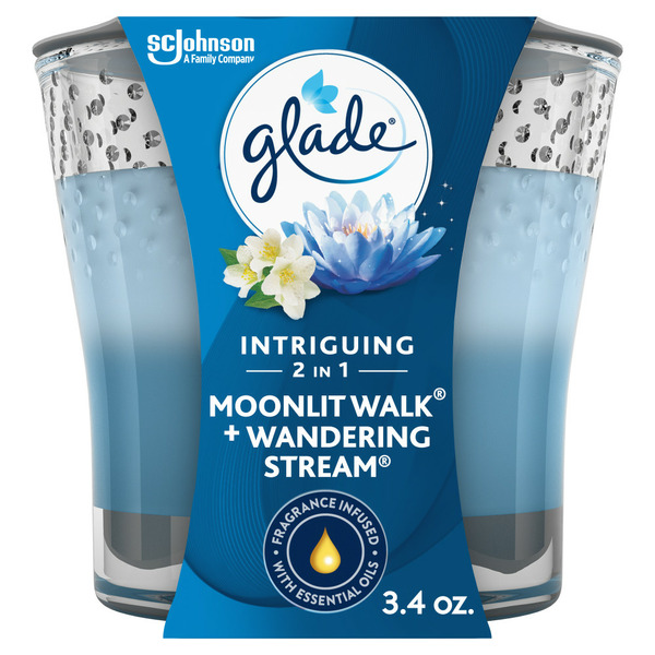 Air Fresheners & Candles Glade® Scented Candle, Intriguing Moonlit Walk & Wandering Stream hero