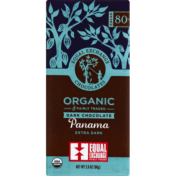 Candy & Chocolate Equal Exchange Dark Chocolate, Organic, Panama hero