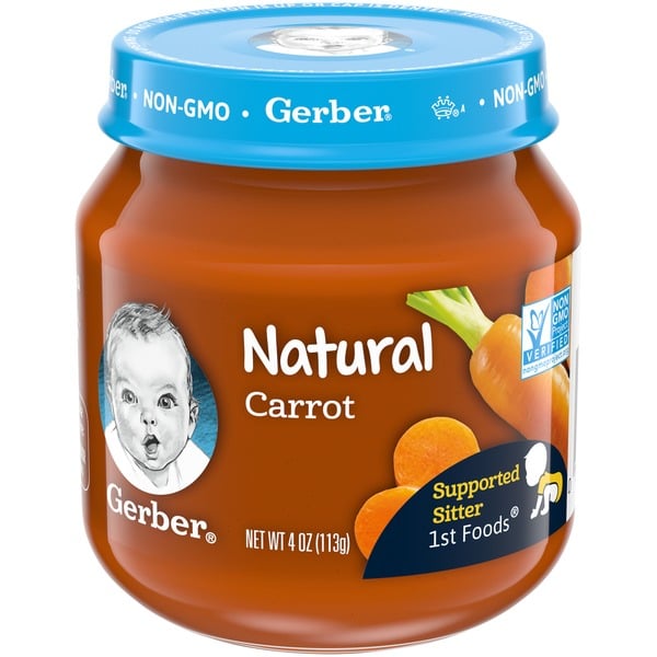 Baby Food & Formula Gerber Baby Food Carrot Jar hero