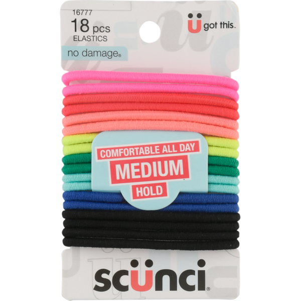 More Household scünci Elastics, Medium Hold hero