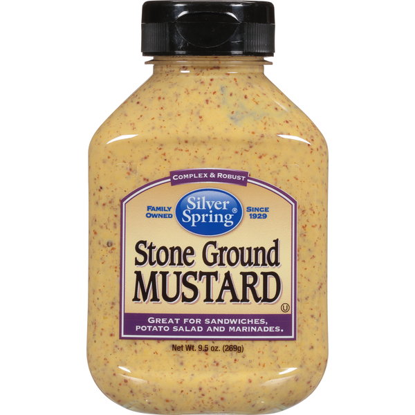 Spices & Seasonings Silver Spring Mustard, Stone Ground, Complex & Robust hero