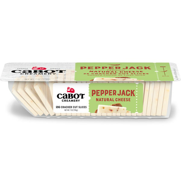 Other Creams & Cheeses Cabot Cracker Cut Pepper Jack Cheese hero