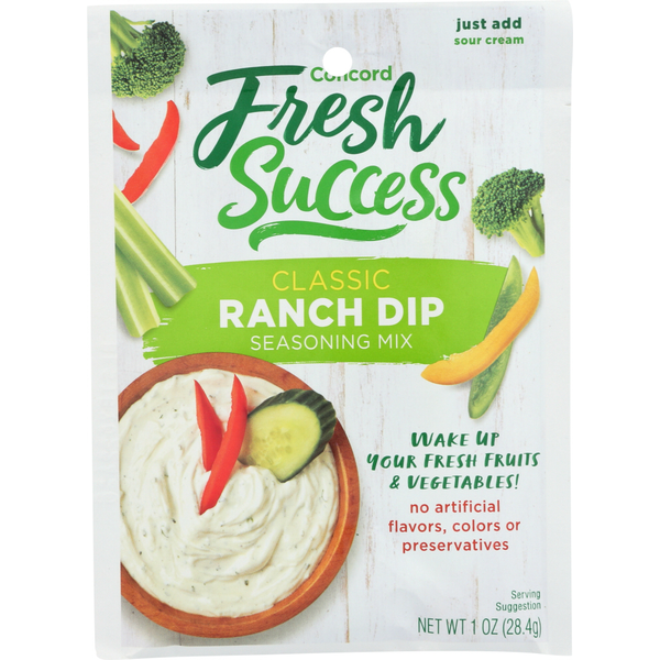 Preserved Dips & Spreads Concord Foods Classic Ranch Dip hero