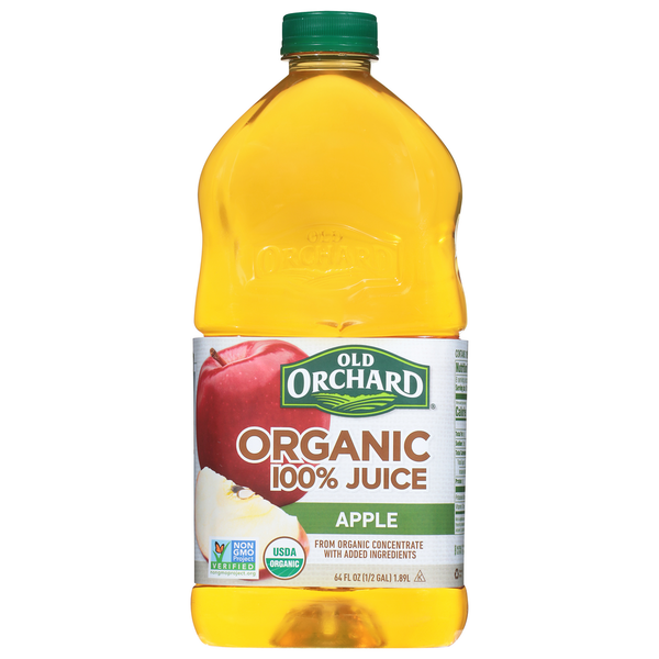 Juice & Nectars Old Orchard 100% Juice, Organic, Apple hero