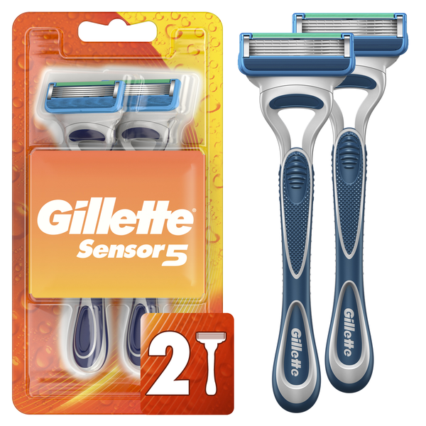 Shave Needs Gillette Sensor5 Men's Disposable Razors hero